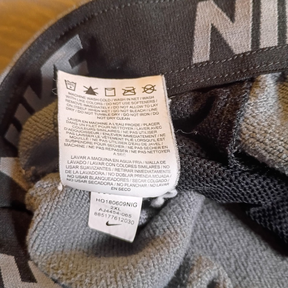 Nike Dri-FIT Therma Tapered Training Joggers Grey AJ4454-065 Mens 2XL XXL - Picture 4 of 9
